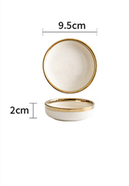 Wedding Gifts Home Bowls and Plates for Elegant Tableware