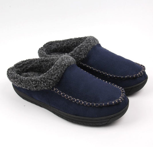 Men’s Cotton Slippers Outdoor Use Winter Home Wear Shoes