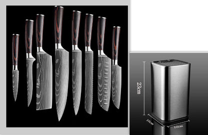 Chef Knives Kitchen Knives Cleaver and Slicing Knife Set
