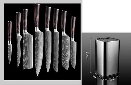 Chef Knives Kitchen Knives Cleaver and Slicing Knife Set