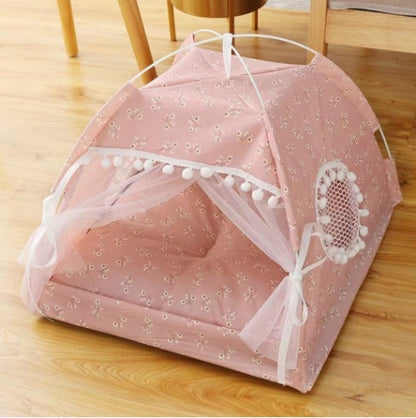 Buy Semi-Enclosed Pet Bed – Cozy Sleeping Space for Dogs & Cats