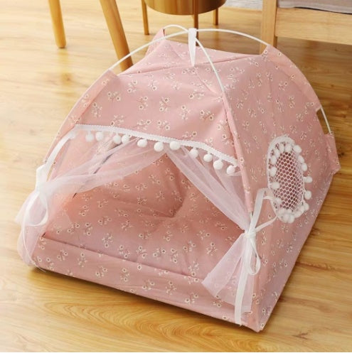 Buy Semi-Enclosed Pet Bed – Cozy Sleeping Space for Dogs & Cats