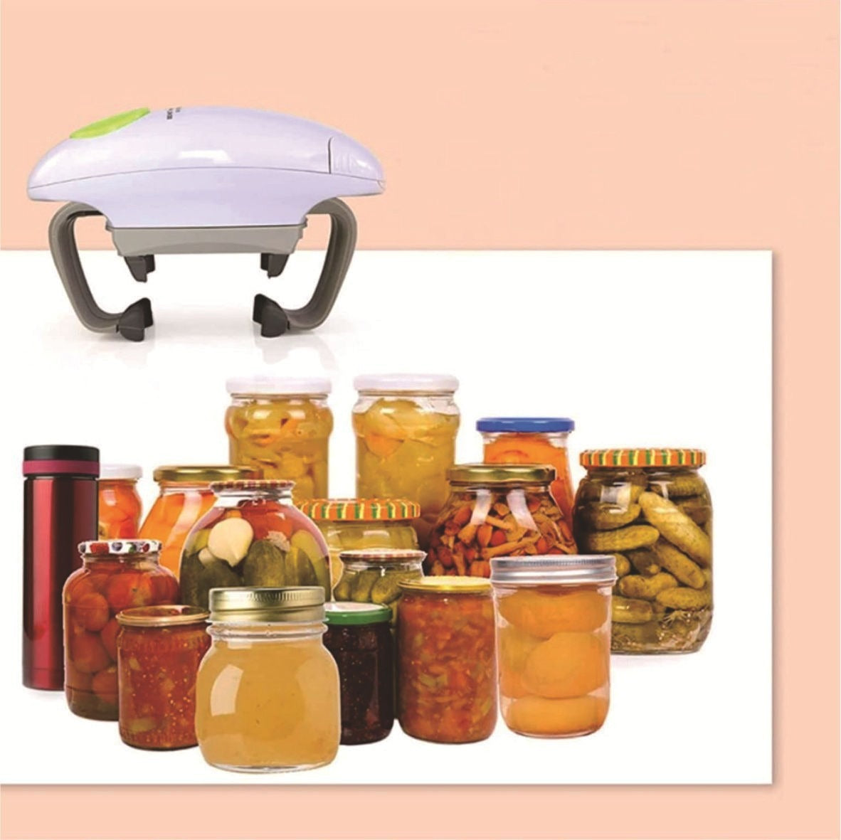 Automatic Electric Can Opener Bottle Opener for Kitchen Use