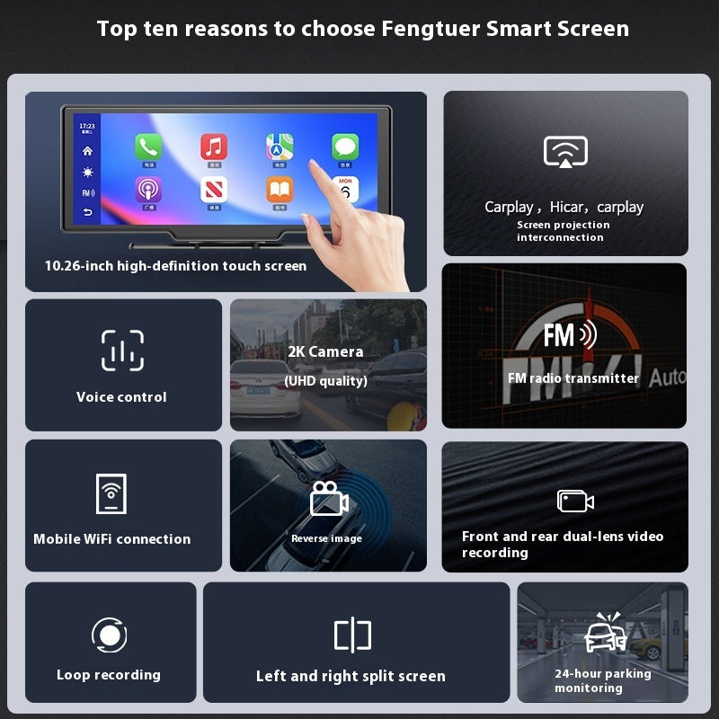 Buy Car Monitors for Safer Driving, Parking & In-Car Display Systems