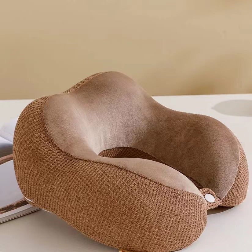 Memory Foam U-Shaped Travel Neck Pillow Soft Support Use