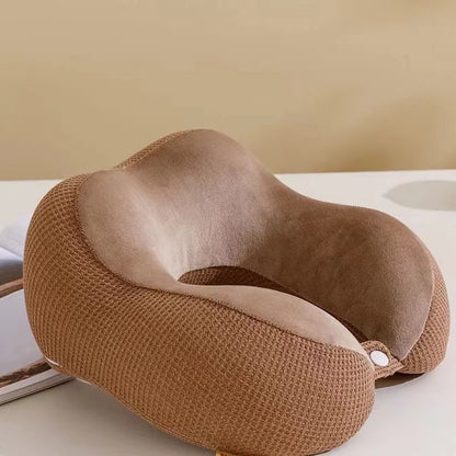 Memory Foam U-Shaped Travel Neck Pillow Soft Support Use