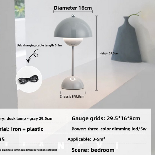 LED Desk Lamp with Adjustable Study Reading Light for Office