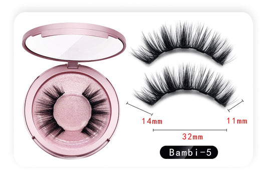 Magnetic Liquid Eyeliner with False Eyelashes and Tweezer