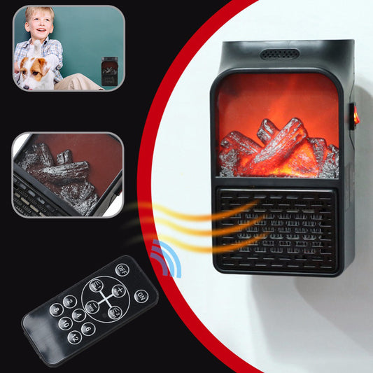 Flame Heater – Household Mini Heater for Warm & Cozy Spaces