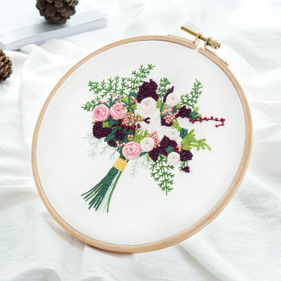 Buy First DIY Embroidery Material Package for Beginners Pros