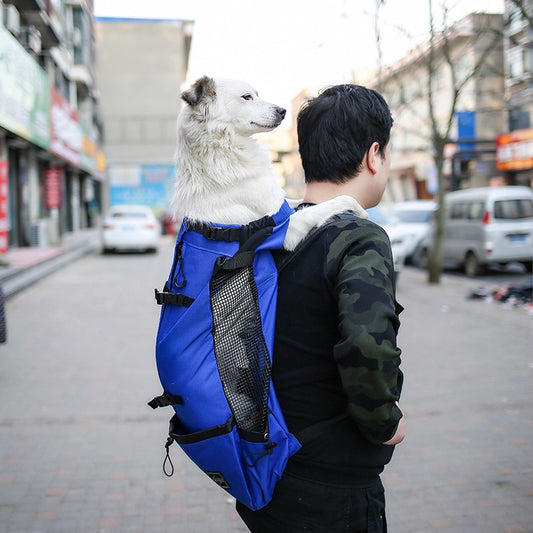 Buy Dog Carrier Backpack With Breathable Mesh and Safety Strap