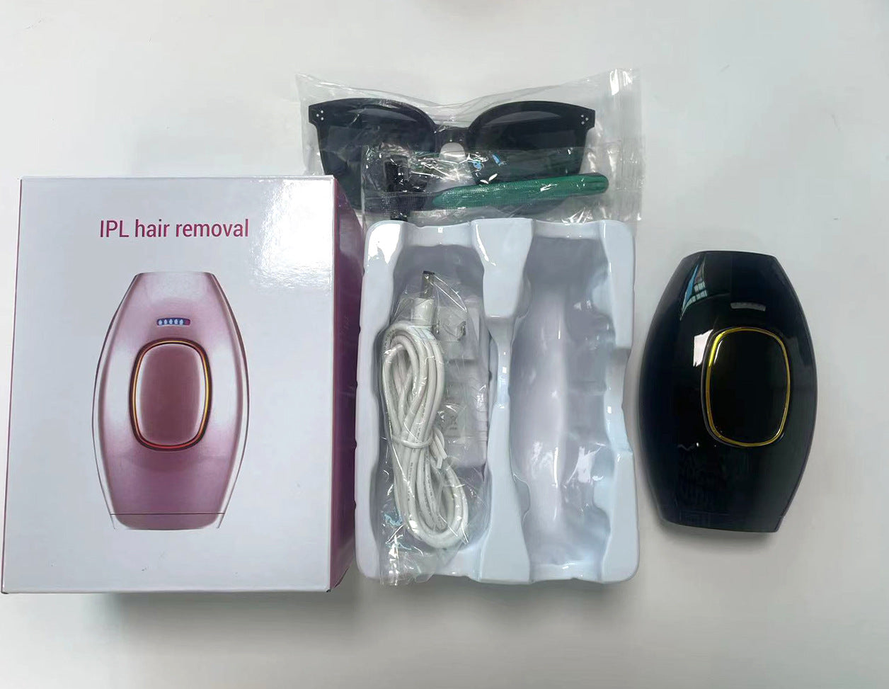 IPL Laser Hair Removal Device for Smooth Skin Care at Home