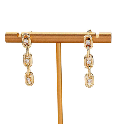 Niche Luxury Fashion Earrings – Trendy Designer-inspired Look