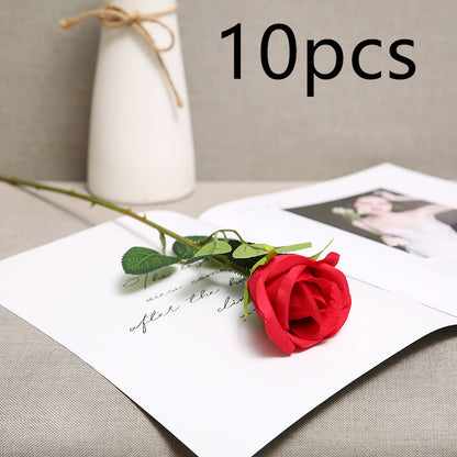 Artificial Red Rose Flowers Stunning Bouquet Gift Decoration