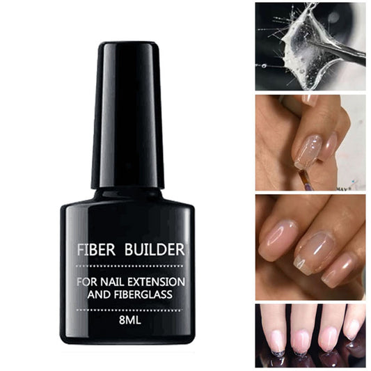 UV Gel Fiber Builder Nail Quick Repair Soak Off Broken Nails