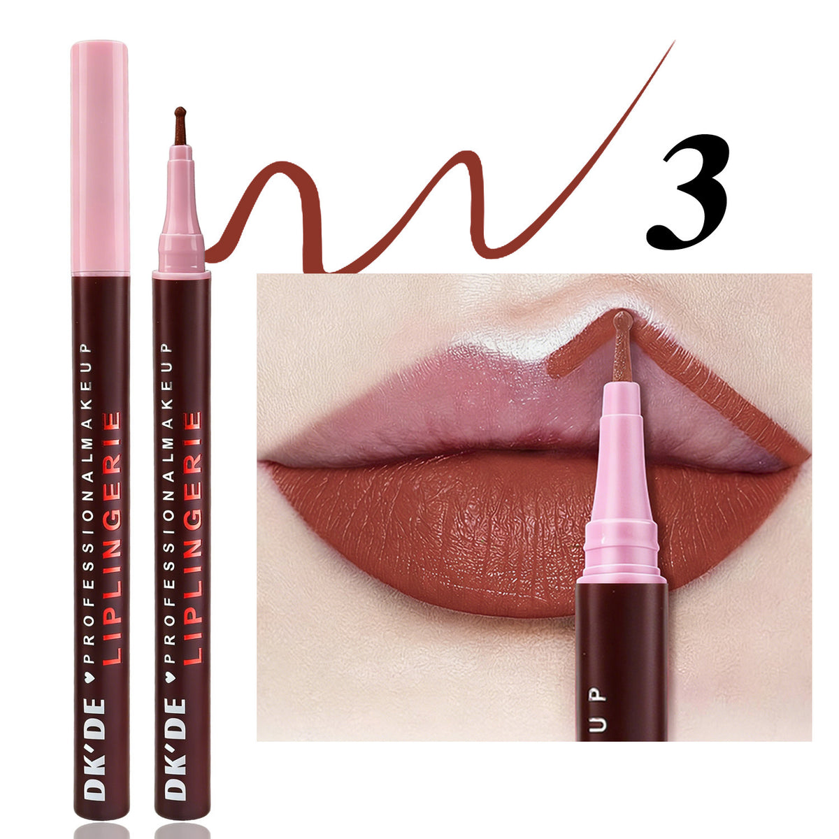 6 Color Matte Lip Liner