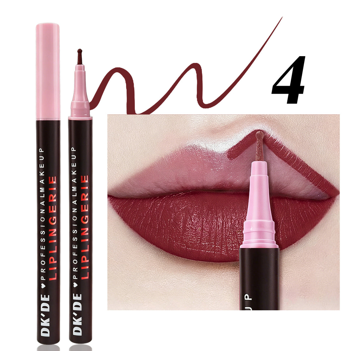 6 Color Matte Lip Liner