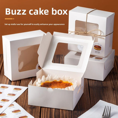 6-inch Basque Cake Packaging Set