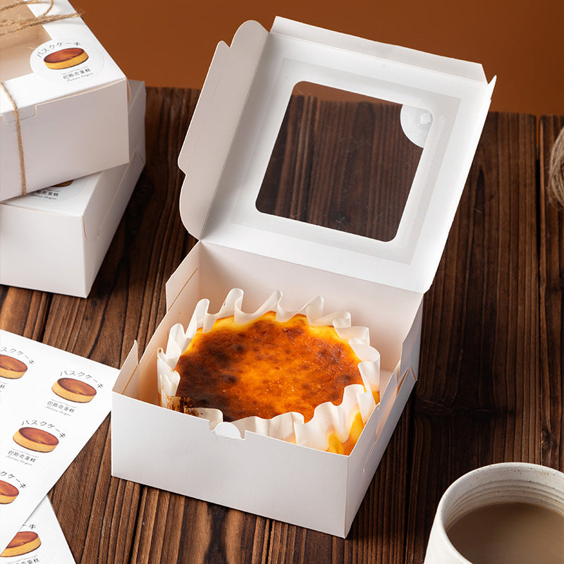 6-inch Basque Cake Packaging Set