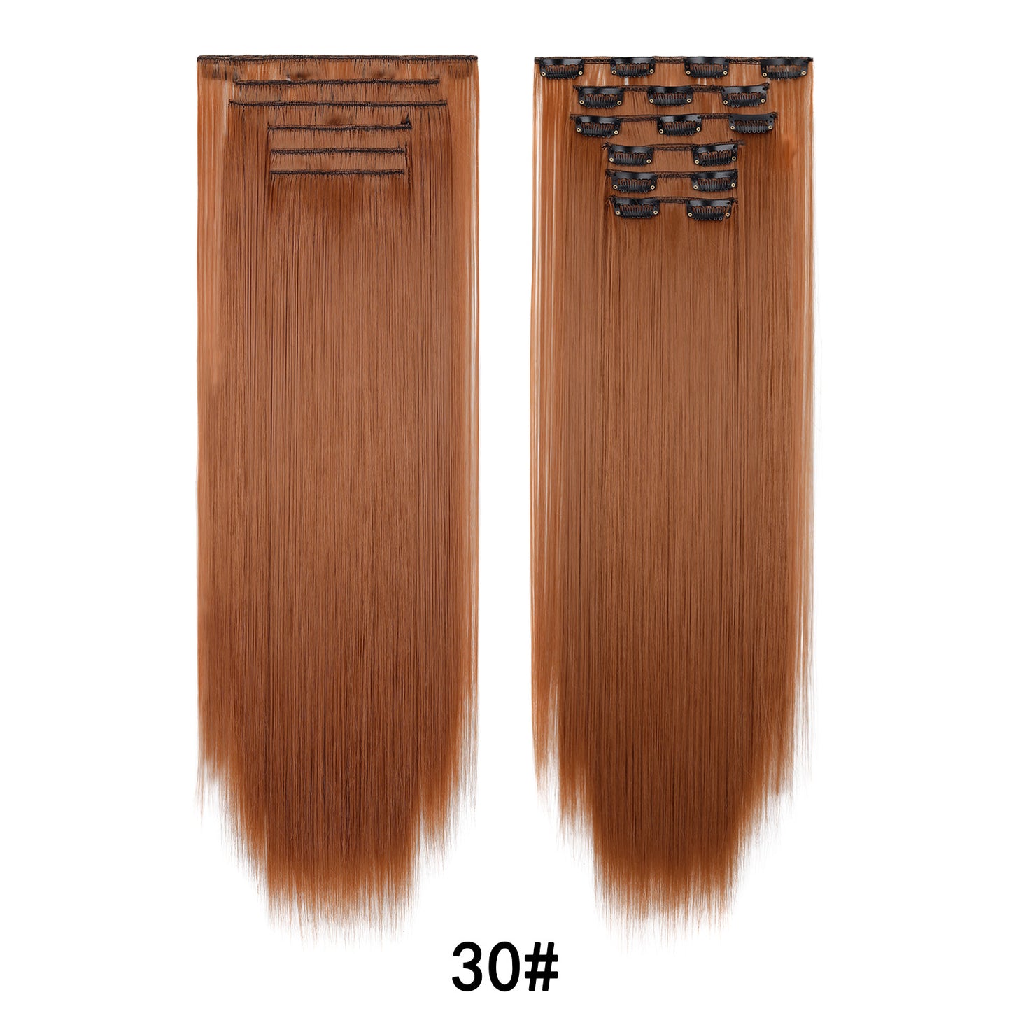 6-Piece Clip Hair Extension Set
