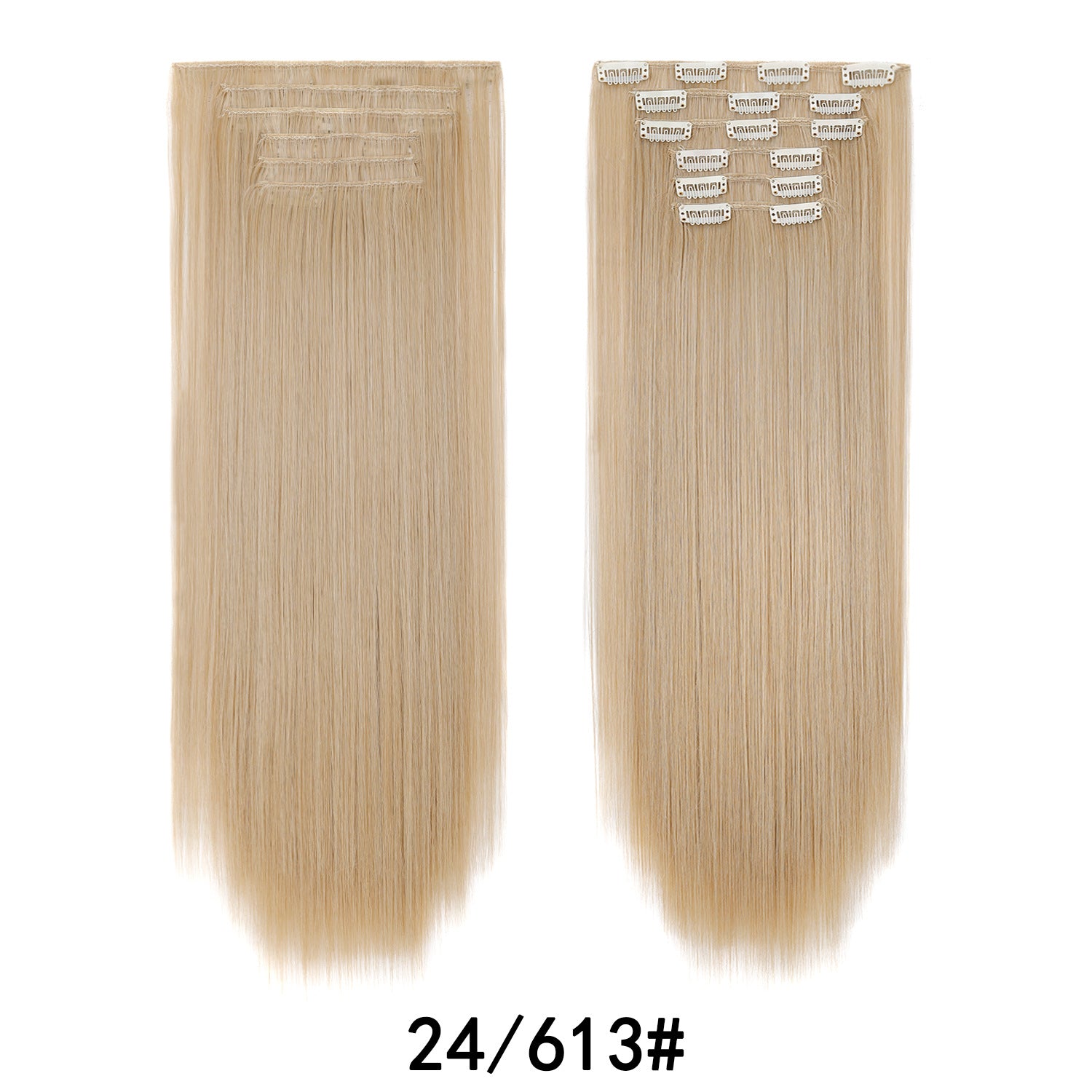 6-Piece Clip Hair Extension Set