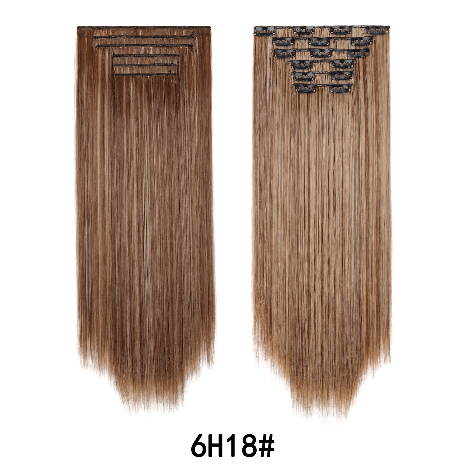 6-Piece Clip Hair Extension Set