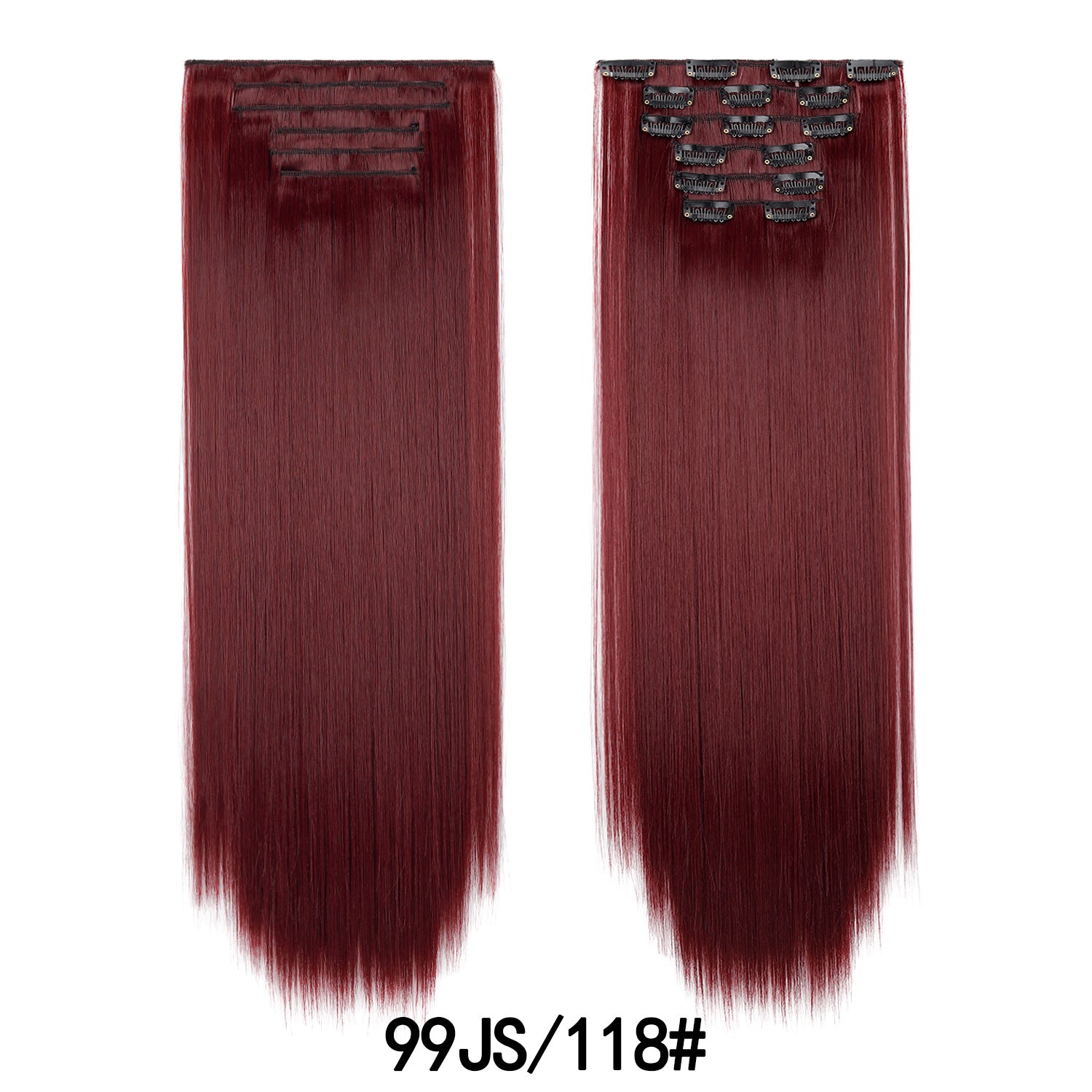 6-Piece Clip Hair Extension Set