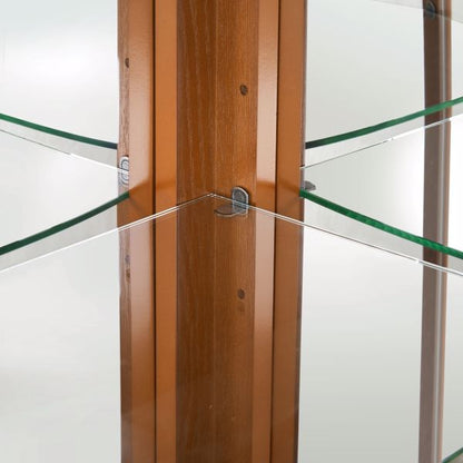 6-tier corner display case for rare items