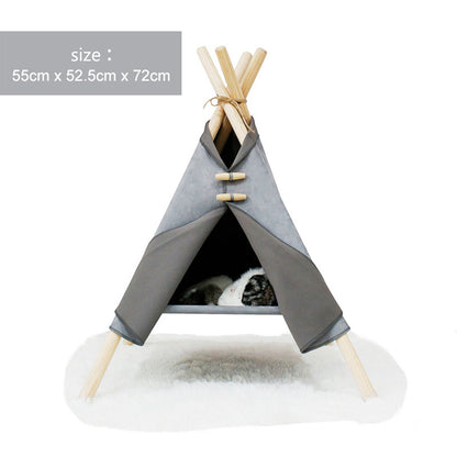 Cat Tent Bed Frame – Comfortable Pet Bed for Cats & Dogs
