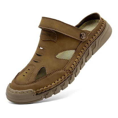 Buy New Plus Size Closed Toe Sandals For Men Comfortable Fit