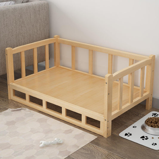 Pet Dog Bed – Summer Wooden Bed for Small and Large Dogs