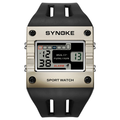 Men’s Alloy Sports Smartwatch Large Display & Water-Resistant