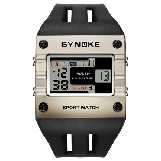 Men’s Alloy Sports Smartwatch Large Display & Water-Resistant
