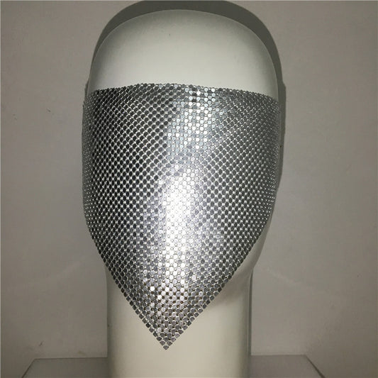 Buy Personality Trend Accessories Rhinestone Mask – Stylish Look