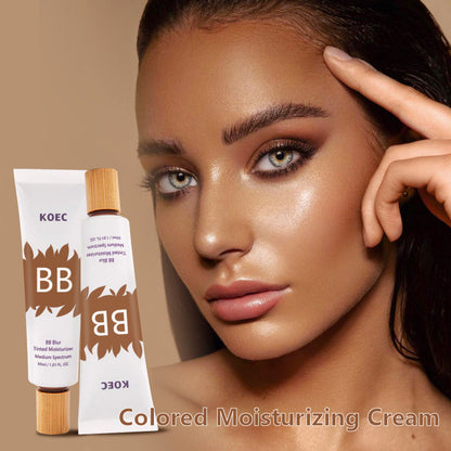 Moisturizing BB Cream with Concealer Brush Smooth Makeup