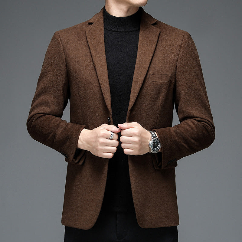 Casual Wool Suit for Men – Stylish Fall and Winter Suit