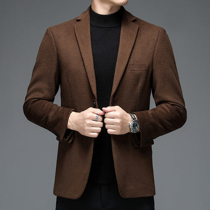 Casual Wool Suit for Men – Stylish Fall and Winter Suit