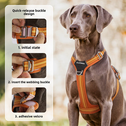 Y-Shaped Anti-Pull Dog Harness and Leash for Dogs Daily Use