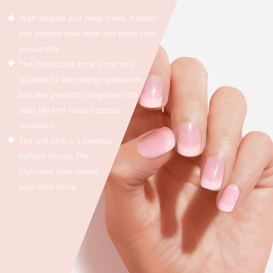 Pink Jelly Nail Polish for Smooth and Glossy Nail Looks