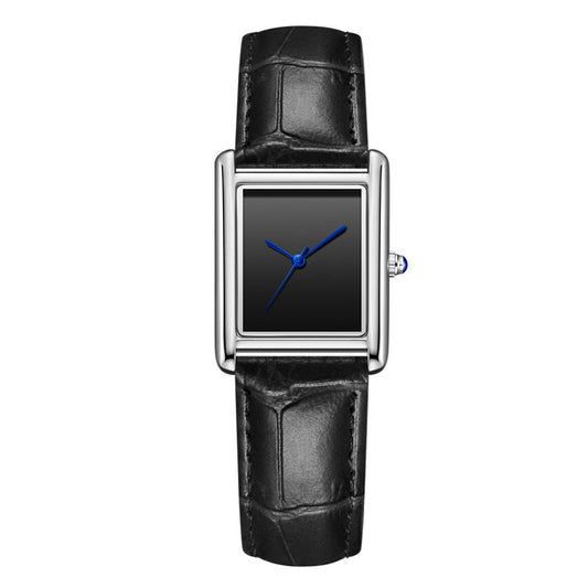 Buy Couple Leather Watch Strap Simple Square Waterproof