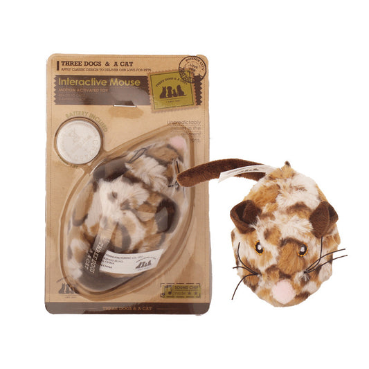Plush Cat Toys with Sound for Interactive Pet Entertainment