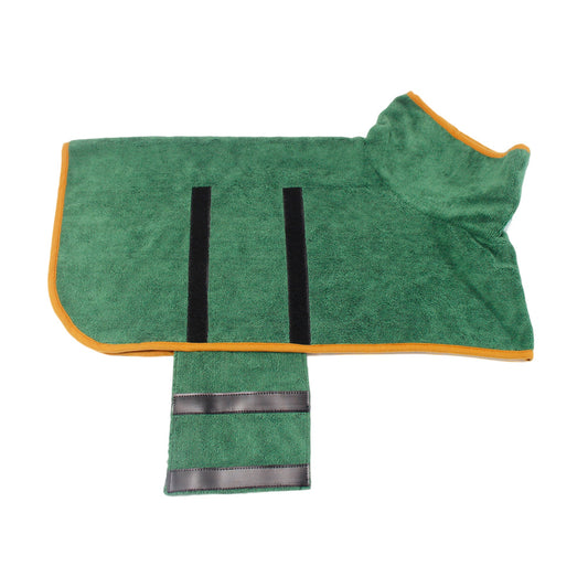 Buy Waist-Wrapped Microfiber Pet Bathrobe Super Absorbent Towel