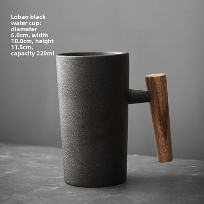 Japanese-style Handmade Stoneware Coffee Cup