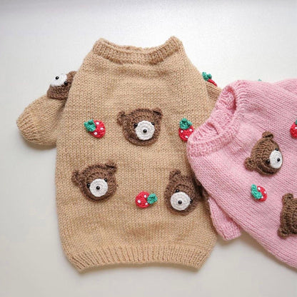 Autumn And Winter Short Pet Sweaters Dog Clothes