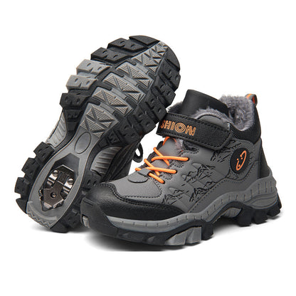 Children's Cotton Shoes Boys Two Cotton Large Cotton Shoes