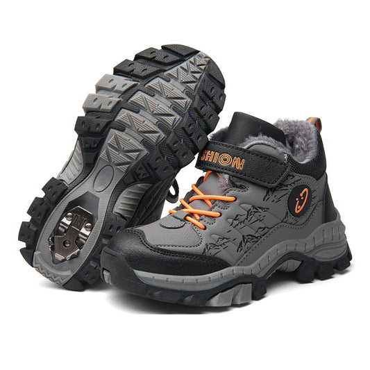 Children's Cotton Shoes Boys Two Cotton Large Cotton Shoes