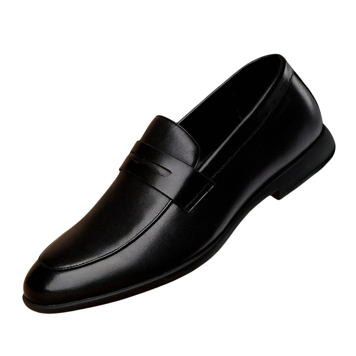Breathable Leather Shoes for Men – Casual Soft Sole Comfort