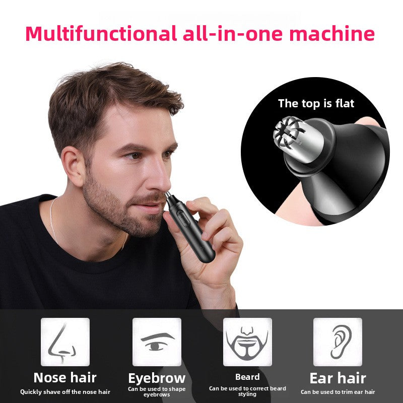 Electric Nose Hair Trimmer for Comfortable Grooming Care