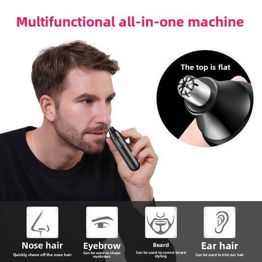 Electric Nose Hair Trimmer for Comfortable Grooming Care