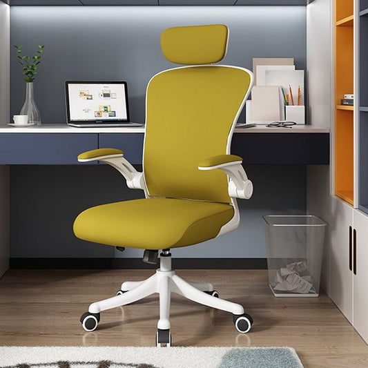 Adjustable Swivel Office Chair Ergonomic Design with Headrest